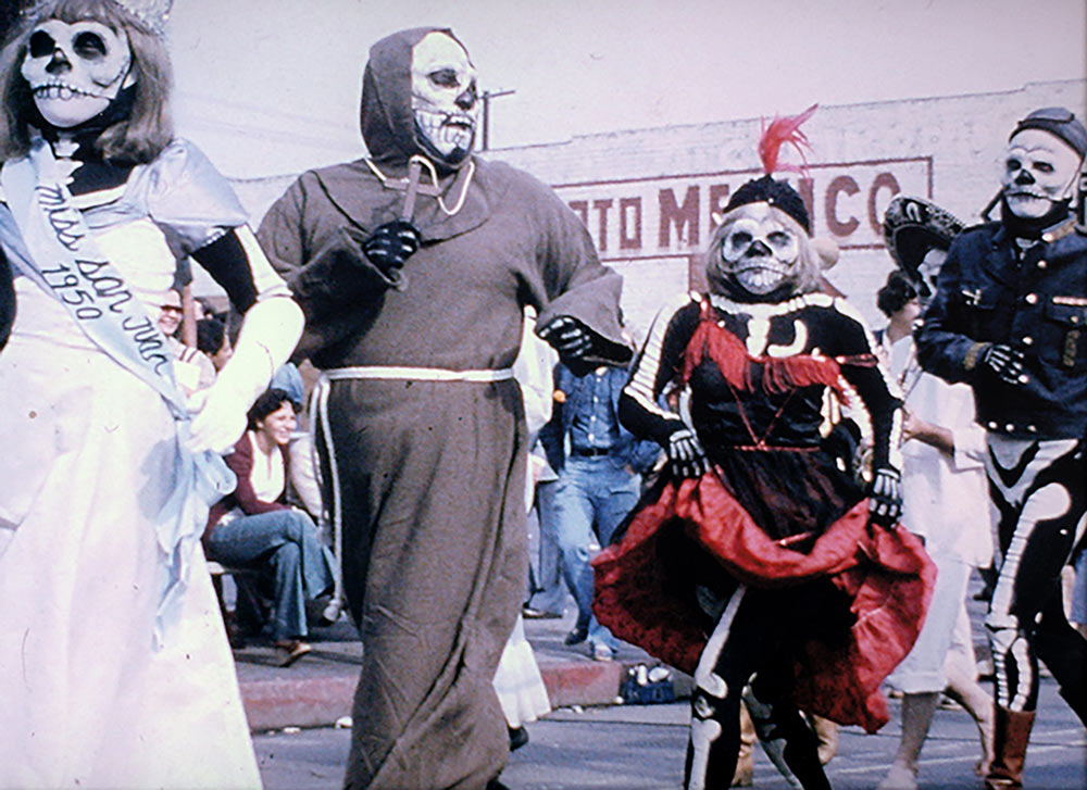 Dia de los Muertos procession from the 70’s