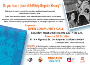 Open Call - postcard